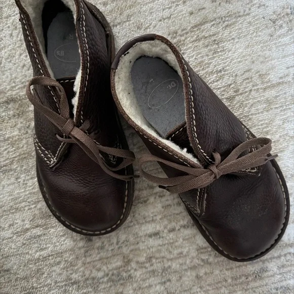 Brown Leather Ankle Boots - Picture 10 of 11